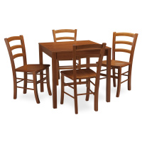 MI-KO Jídelní set stůl GASTRO / židle VENEZIA třešeň
