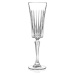 Sada 6 křišťálových sklenic na sekt RCR Cristalleria Italiana Edvige, 210 ml
