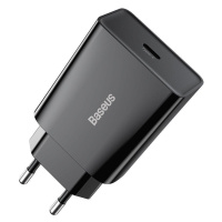 Baseus Speed Mini Quick Charger, USB-C, PD, 3A, 20W (černá)