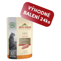 Almo Nature HFC Kitten WET CAT - Koťata 55g výhodné balení 24ks