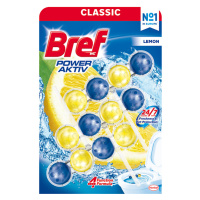 Bref Power Aktiv Lemon tuhý WC blok 3 x 50g. Pro slevu 10% zadejte v košíku EAN:9985910006551