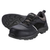 PARKSIDE® Pánská kožená bezpečnostní obuv S3 (46, černá/šedá)