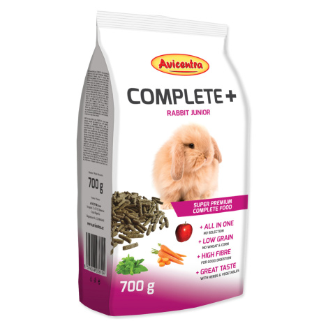 Avicentra Krmivo COMPLETE+ králík junior 700 g