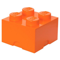 LEGO® Úložný box 25 x 25 x 18 cm Oranžový