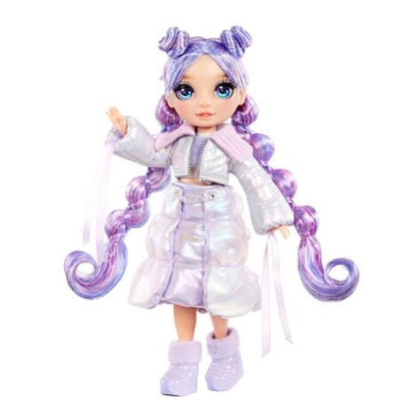 Rainbow High Winter Wonderland Doll- Violet fialová