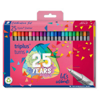 Staedtler Staedtler, 334 C25 TA, Triplus Fineliner, sada linerů, výroční balení, 25 ks