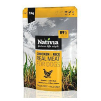 Nativia Real Meat Chicken&Rice 1kg sleva