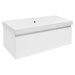 Koupelnová skříňka s umyvadlem SAT B-Way 99x30x45 cm bílá lesk BWAY100WU1