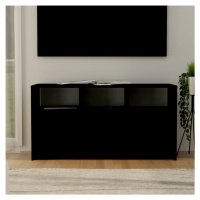 vidaXL TV skříňka černá 102 x 37,5 x 52,5 cm dřevotříska