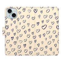 iSaprio Flip pouzdro Heart Light 02 pro iPhone 15