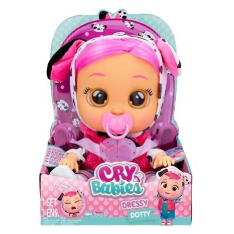CRY BABIES DRESSY DOTTY, 18m+ TM Toys