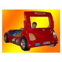 Dětská auto postel Truck červená