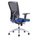 Kancelářská židle na kolečkách Office Pro HALIA MESH BP – s područkami a bez opěrky hlavy Modrá 