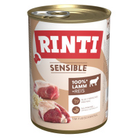 Výhodné balení RINTI Sensible 24 x 400 g - jehněčí mix, 2 druhy