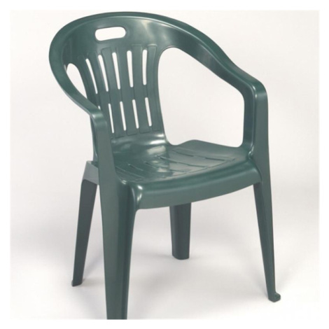 Zahradní židle PIONA –⁠ plast, zelená