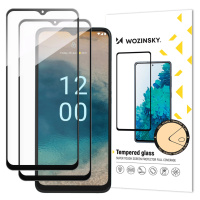 Wozinsky Full Glue Tempered Glass 2x tvrzené sklo pro Nokia G22 9H přes celý displej s černým rá