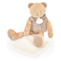 Plyšový medvídek Bear Sweety Doudou et Compagnie v dárkovém balení hnědý 25 cm od 0 měsíců