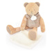 Plyšový medvídek Bear Sweety Doudou et Compagnie v dárkovém balení hnědý 25 cm od 0 měsíců