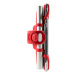 Držák mobilu a powerbanky Bone Bike Tie 3 Pro Pack, na kolo, nastavitelná velikost, červený, 4-6