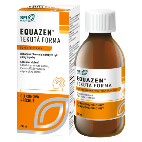 EQUAZEN Tekutá forma s příchutí citrónu 200 ml