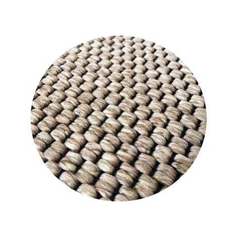 Kusový koberec Nature béžová kruh Vopi