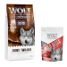 Wolf of Wilderness granule 12 kg + snack 180g zdarma! - "Ebony Twilight" divočák a buvol - bez o