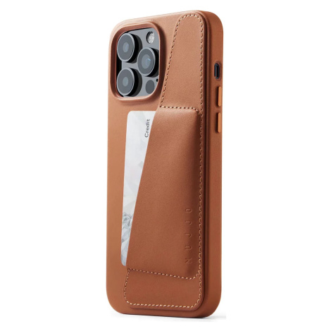 Kryt Mujjo Full Leather MagSafe Wallet Case for iPhone 14 Pro Max - Tan (MUJJO-CL-034-TN)