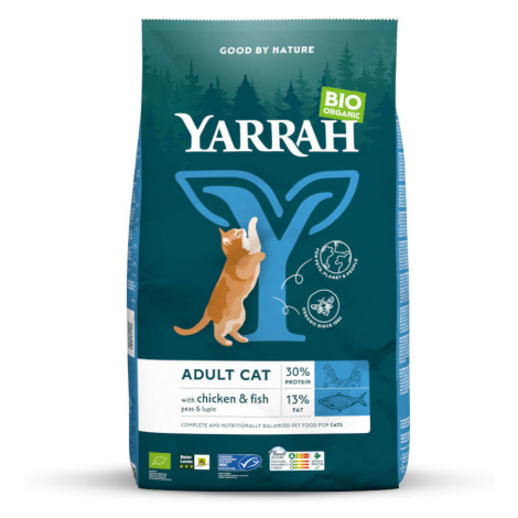 Yarrah Bio krmivo pro kočky s rybou - 10 kg