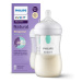 Philips Avent Láhev Natural Philips Avent Response transparentní s ventilem AirFree 260 ml