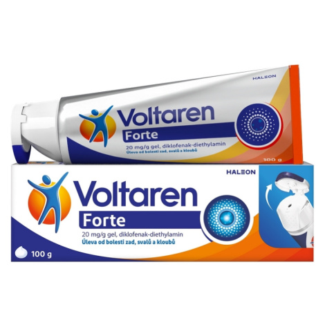 VOLTAREN FORTE Gel 20 mg 100 g IIB CZ