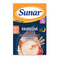 Sunar Ml.krup.kaše Skořice/jablko dobrou noc 210g