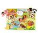 Tooky Toy Dřevěné Montessori puzzle Hospodářská zvířata Tooky