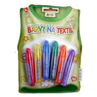 SMT Barvy na textil na blistru 6x7ml