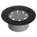 Moderní pozemní bodové svítidlo černé včetně LED IP65 Solar - Froté