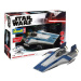 Build & Play SW 06773 - Resistance A-wing Fighter, blue (světelné a zvukové efekty) (1:44)