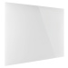 magnetoplan Designová magnetická skleněná tabule, š x v 1500 x 1000 mm, barva brilantní bílá