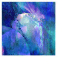 Ilustrace purple harmony, Annette Schmucker, 40x40 cm