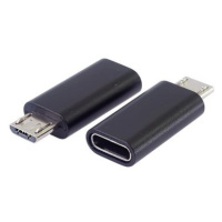 PremiumCord Adaptér USB-C konektor female - USB 2.0 Micro-B/male