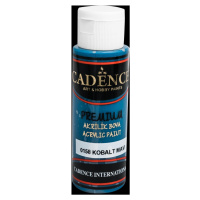 Akrylová barva Cadence Premium - modrá / 70 ml