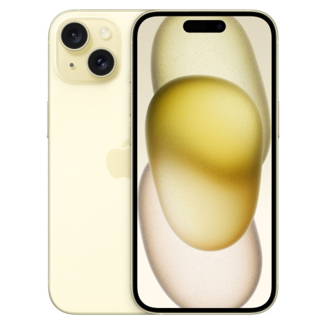 Apple iPhone 15 256GB žlutý Žlutá