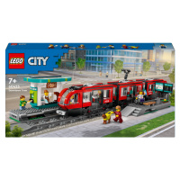 LEGO LEGO® City Tramvaj a zastávka v centru města 60423