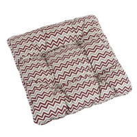 Bellatex Adéla prošívaný - 38 × 38 cm, prošívaný - chevron bordový