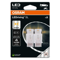 OSRAM LED P27/7W LEDriving SL Amber 12V blistr 2ks 3157DYP-2BL