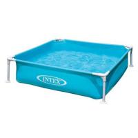 Intex bazén 57173, skládací, modrý, mini, 122 cm × 122 cm × 30 cm