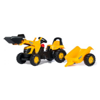 Šlapací traktor JCB se lžící a přívěsem Rolly Toys 023837