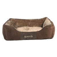 Scruffs Chester Box Bed čokoládový L 75x60cm