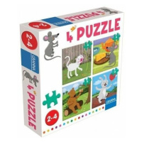 4 puzzle Myška
