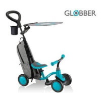 Globber Odrážedlo 3v1 Deluxe - Learning Bike 3in1 Deluxe - modrozelená