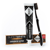 SUPERWHITE zub.pasta bělící s akt.uhlím 75ml