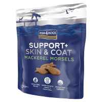 Fish4Dogs Support+ Skin & Coat, Pamlsky pro psy na podporu srsti s kousky makrely 225 g